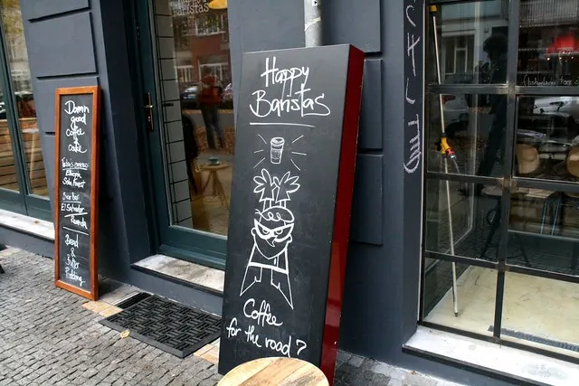 happy baristas